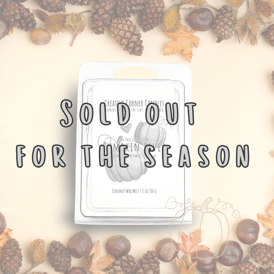 Pumpkin Fever Wax Melt